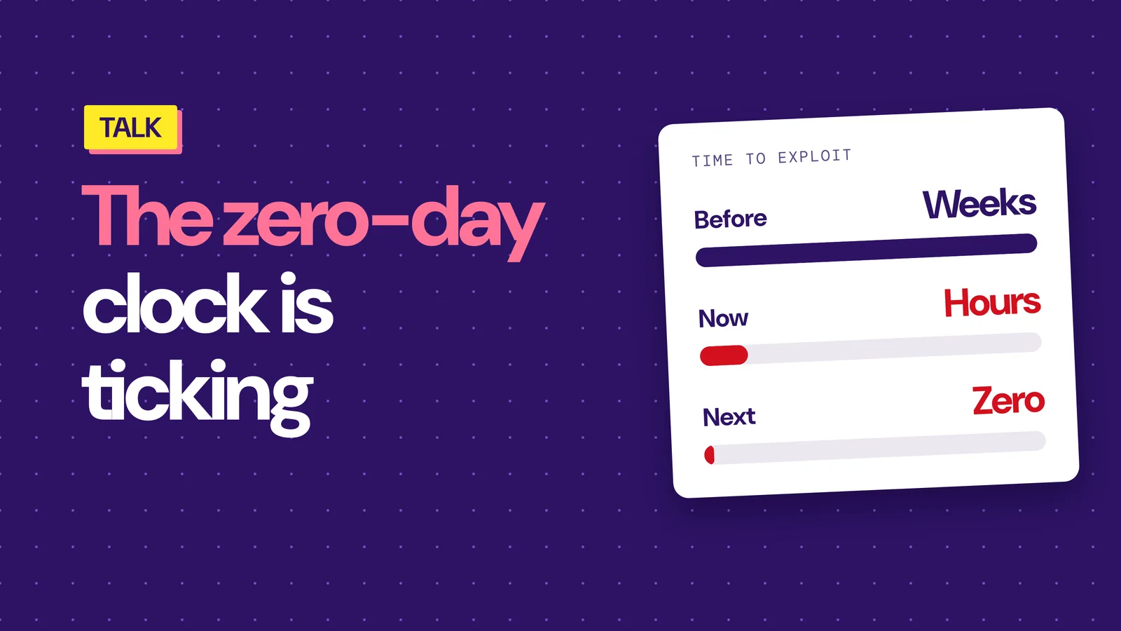 The Zero-Day clock is ticking. We showed the future of VM at RSAC LaunchPad.